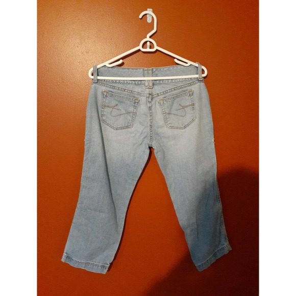 vintage TOMMY HILFIGER denim CAPRI (size Women's 9 )#1 - Picture 2 of 4